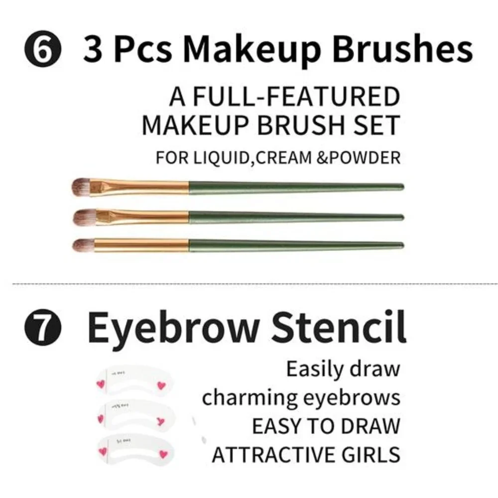 All in One Makeup Kit For Girls - 16 Colors Naked Eyeshadow Palette